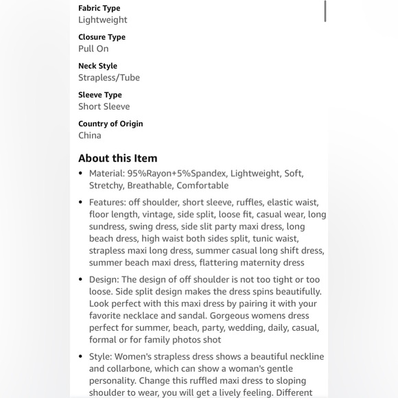 MAUVE Flowy Off The Shoulder Ruffle Party Dress Side Split Beach Maxi + POCKETS! - Picture 15 of 17